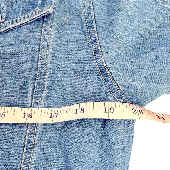 Draper's & Damon's Petite Small Embellished Zebra Vintage Denim Jacket Bling - Picture 10 of 12